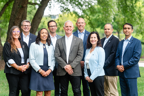 Left to Right: Citadel Senior Leadership Team - Courtney Rowan, Eric Skinner, Sheri Perkins, Michael Desimone, Bill Brown, Chris Palumbo, Bonnie Levitt, Don Scala, Anand Solanki