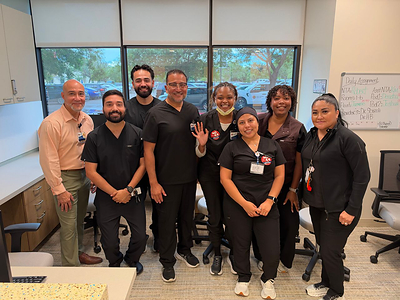 Staff members at the new San Ysidro Health Southeastern San Diego (SESD) Urgent Care Center at the Joe & Vi Jacobs Center. 