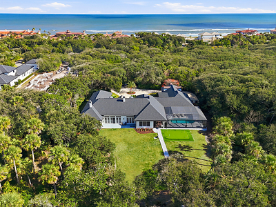 The property boasts a coveted address on Ponte Vedra Blvd, and is just across the street from the sparkling Atlantic Ocean.  FLLuxuryAuction.com.
