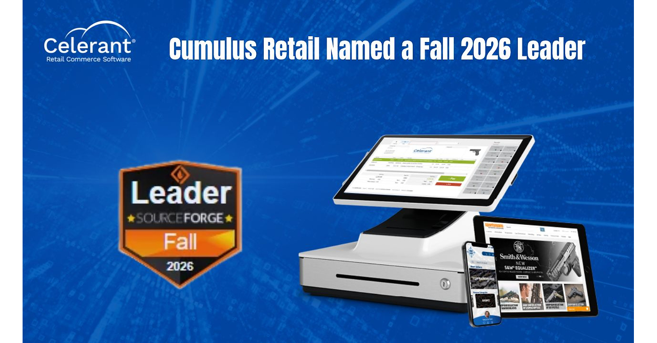 Cumulus Retail Named a Fall 2026 Leader in POS Software on SourceForge