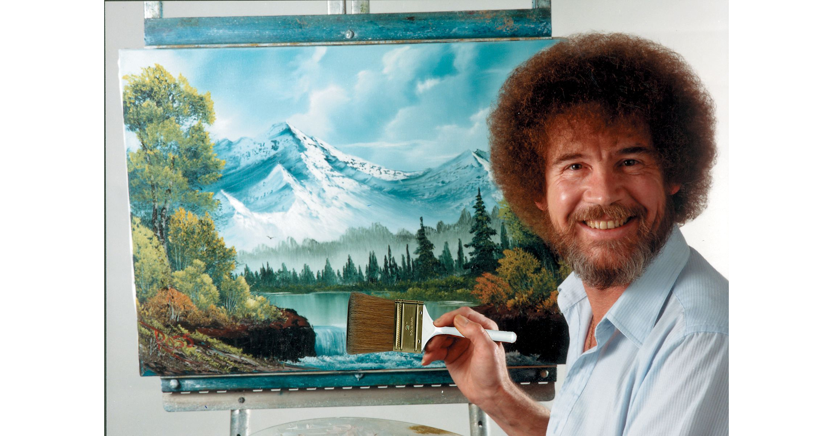 Bob Ross Original Painting to Be Auctioned in Germany for the First Time to Benefit U.S. Public Television Nationwide