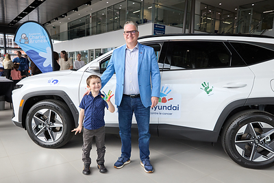Hyundai Hope on Wheels Handprint Ceremonies across Canada