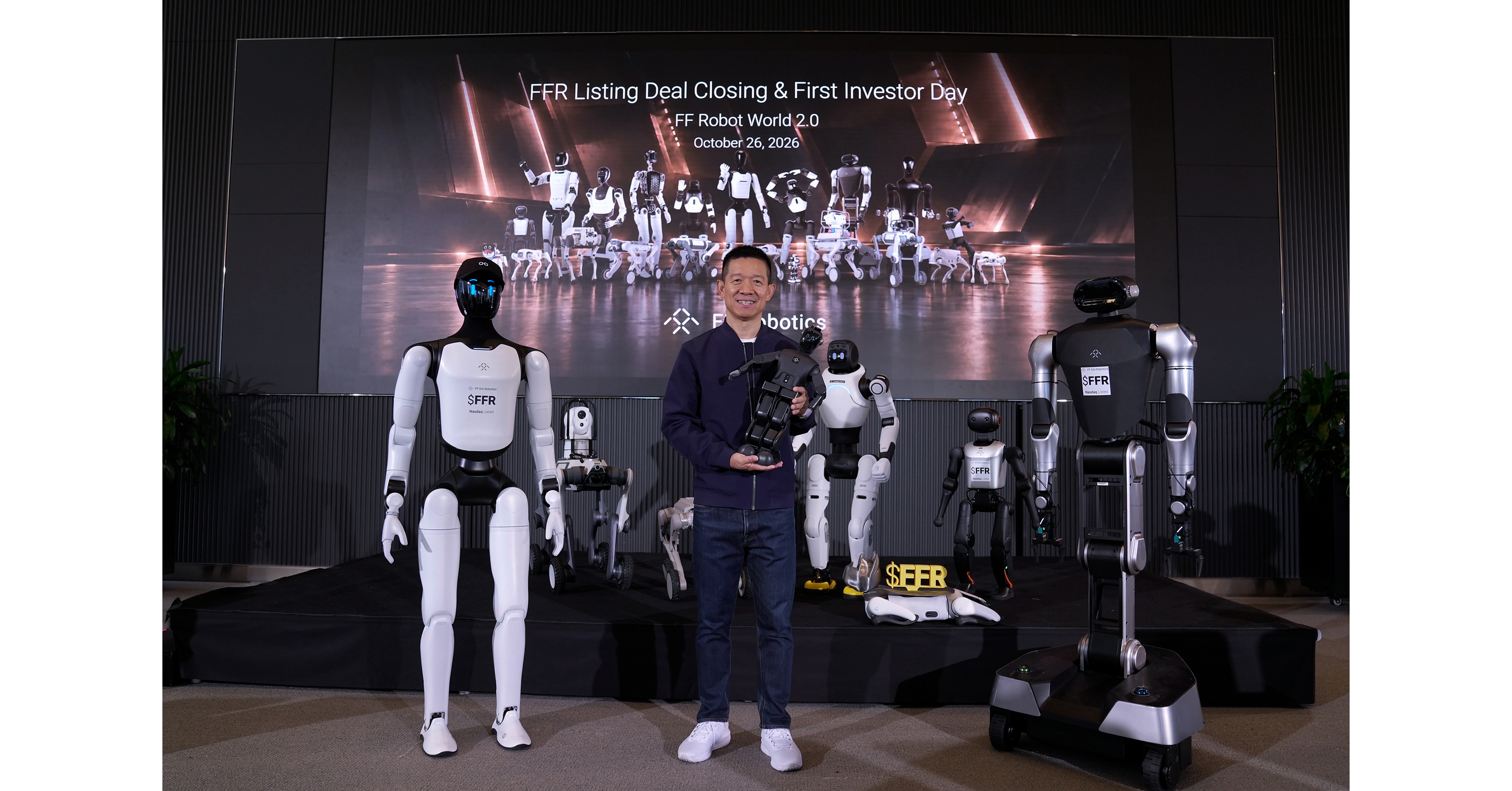 FF EAI Robotics Ecosystem (FFR) Completes Acquisition of FFAI Robotics Business, Establishing a Nasdaq-Listed Humanoid and Bionic Robotics Platform October Robot Sales Expected to Exceed 300 Units; Unveils FF OmniMind, a Unified AI Brain for All Robots