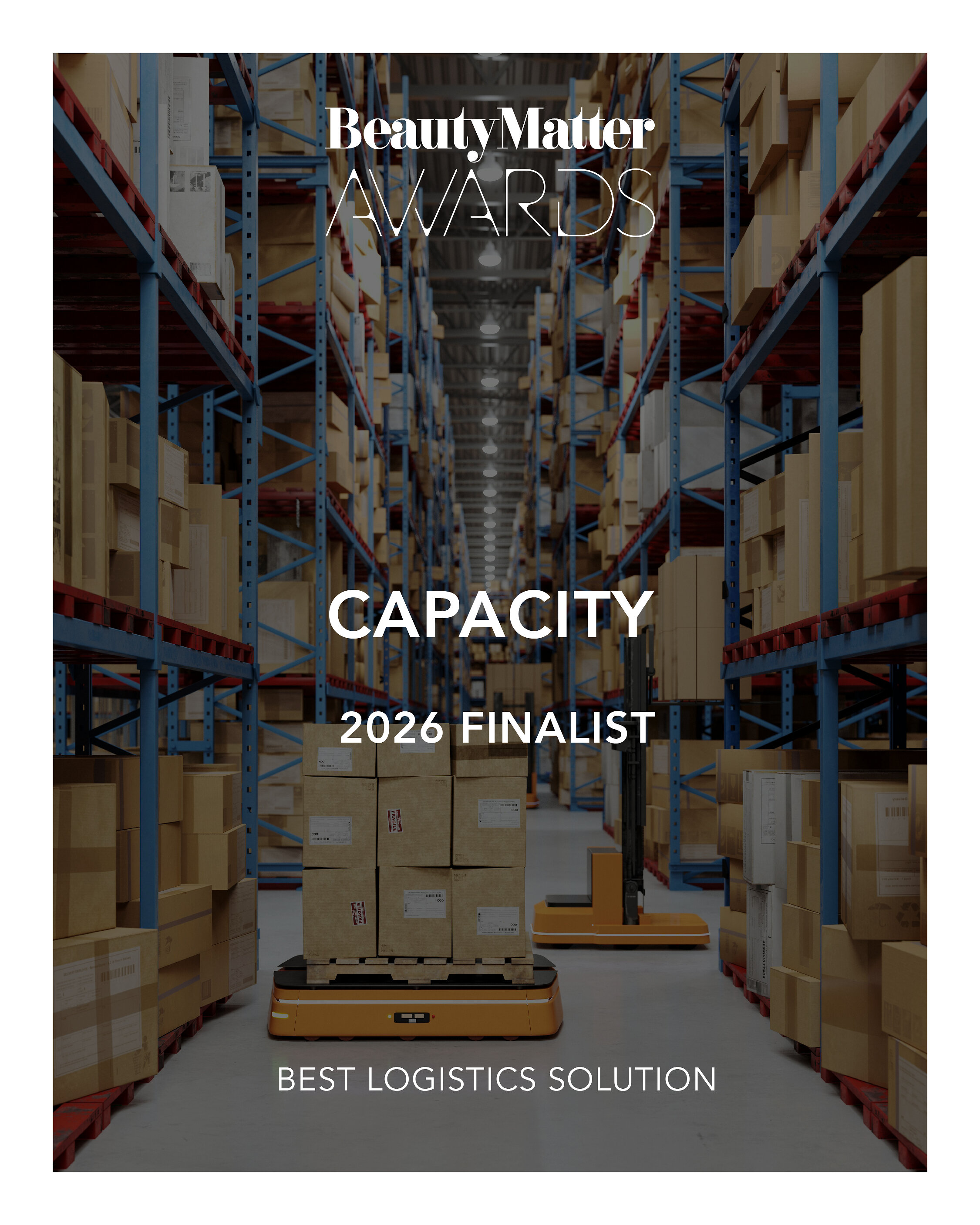 Capacity LLC als Finalist für den BeautyMatter Logistics Award 2026 nominiert