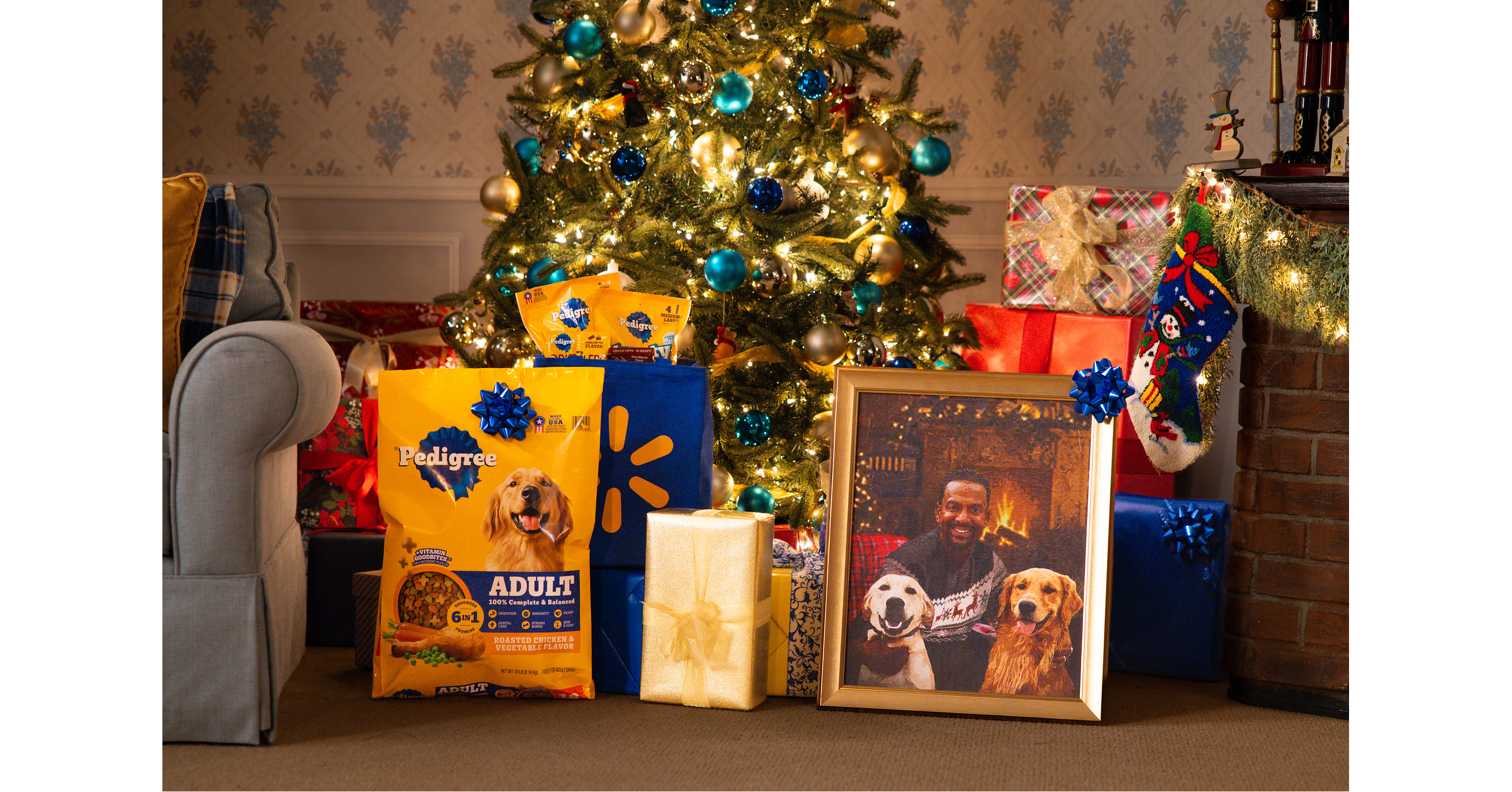 The PEDIGREE® Brand and Walmart Invite Dogs to Take the Center Stage This Holiday Season with the PEDIGREE Pawliday Portrait Studio