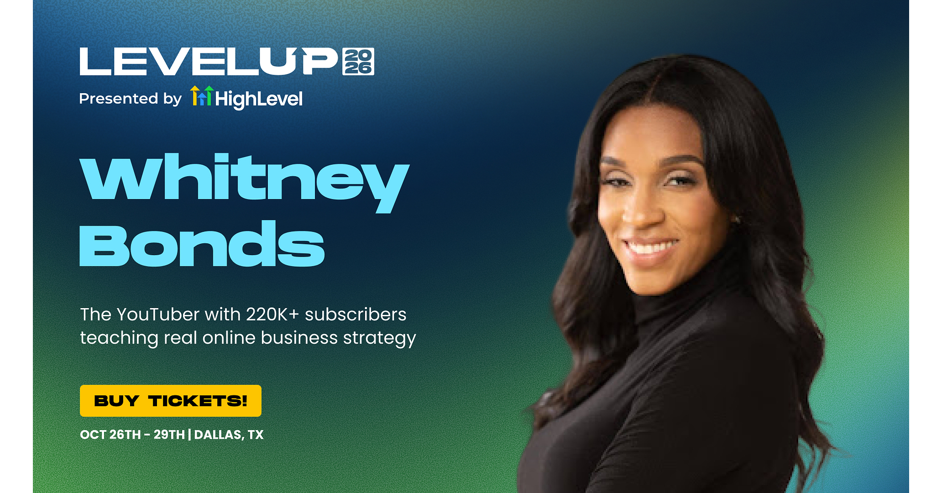 SiteMastersPro CEO Whitney Bonds to Speak at LevelUp 2026