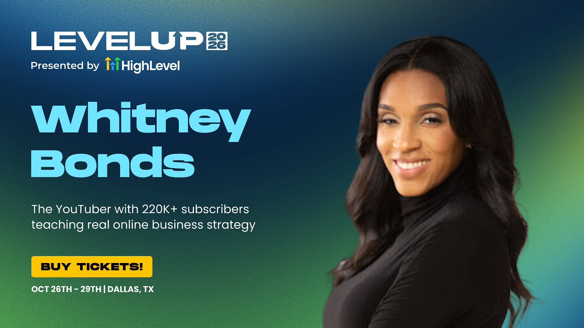 SiteMastersPro CEO Whitney Bonds to Speak at LevelUp 2026