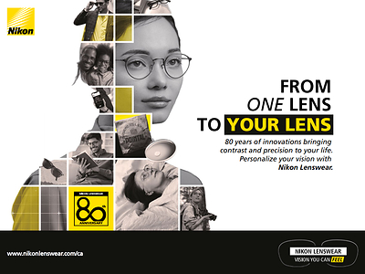 FROM ITS FIRST EYEGLASS LENS TO BILLIONS OF LENS OPTIONS: NIKON LENSWEAR CELEBRATES 80 YEARS OF JAPANESE OPTICAL INNOVATIONS