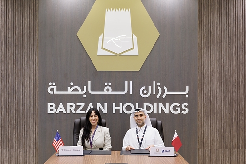 MoU signed by Mimi Shalash, senior director for Hivemind at Shield AI, and Dr. Sinan Al-Obaidi, Chief Executive Officer of RBAT This image opens in the lightbox