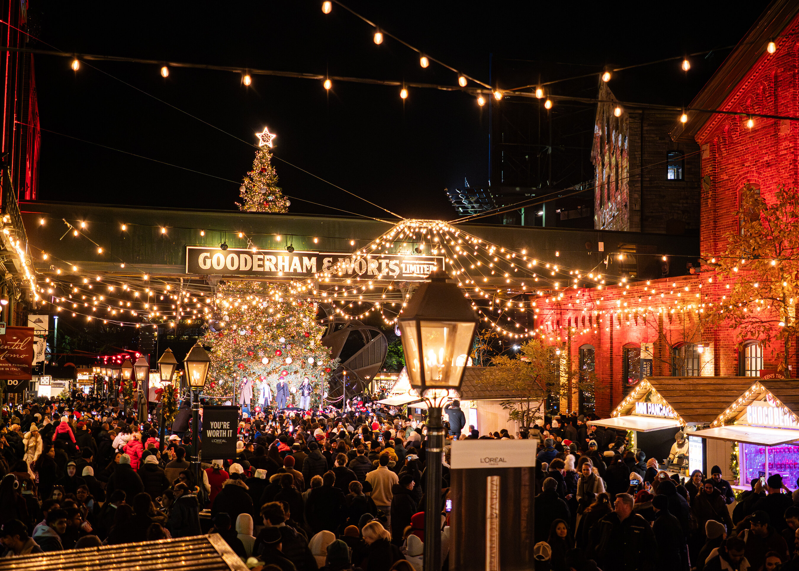 The Distillery Winter Village anuncia su programación para 2