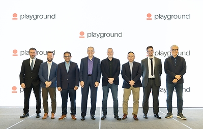 Playground Global joined forces with several portfolio companies across memory, power management, optical communications, and advanced packaging to jointly announce multiple technological breakthroughs and strategic achievements. (From left: Mike Lafferty, CEO of Snowcap; Mark Wade, Co-Founder and CEO of Ayar Labs; Suman Datta, Co-Founder of Nagare Labs; Pat Gelsinger, General Partner of Playground Global; Peter Barrett, General Partner of Playground Global; Peng Zhou, Founder of Powerlattice; Ben Wilkinson, CTO and Co-Founder of Syenta; AI Yuen, Founder and CEO of PicoJool) Playground Global joined forces with several portfolio companies across memory, power management, optical communications, and advanced packaging to jointly announce multiple technological breakthroughs and strategic achievements. (From left: Mike Lafferty, CEO of Snowcap; Mark Wade, Co-Founder and CEO of Ayar Labs; Suman Datta, Co-Founder of Nagare Labs; Pat Gelsinger, General Partner of Playground Global; Peter Barrett, General Partner of Playground Global; Peng Zhou, Founder of Powerlattice; Ben Wilkinson, CTO and Co-Founder of Syenta; AI Yuen, Founder and CEO of PicoJool)
