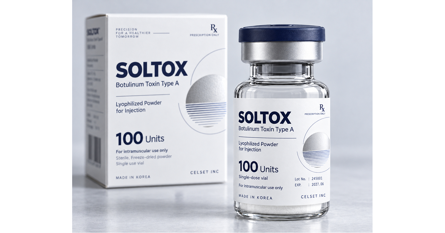 CELSET lanza SOLTOX, una marca coreana de toxina botulínica tipo A, para los mercados internacionales