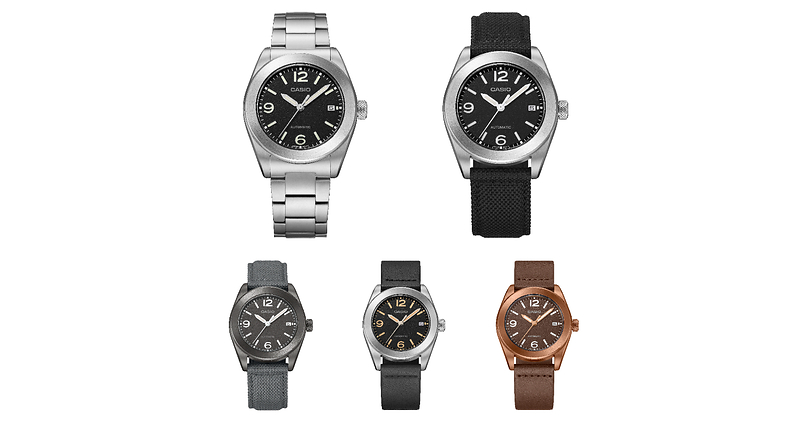 Casio lance une montre m&eacute;canique l&eacute;g&egrave;re offrant une excellente lisibilit&eacute;