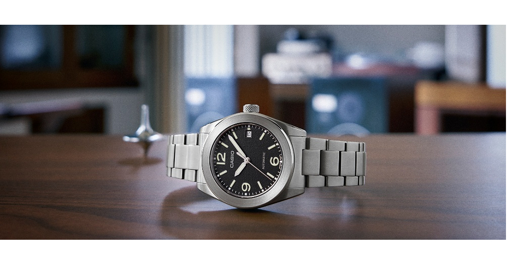 Casio to Release Lightweight Mechanical Watch with Excellent Readability