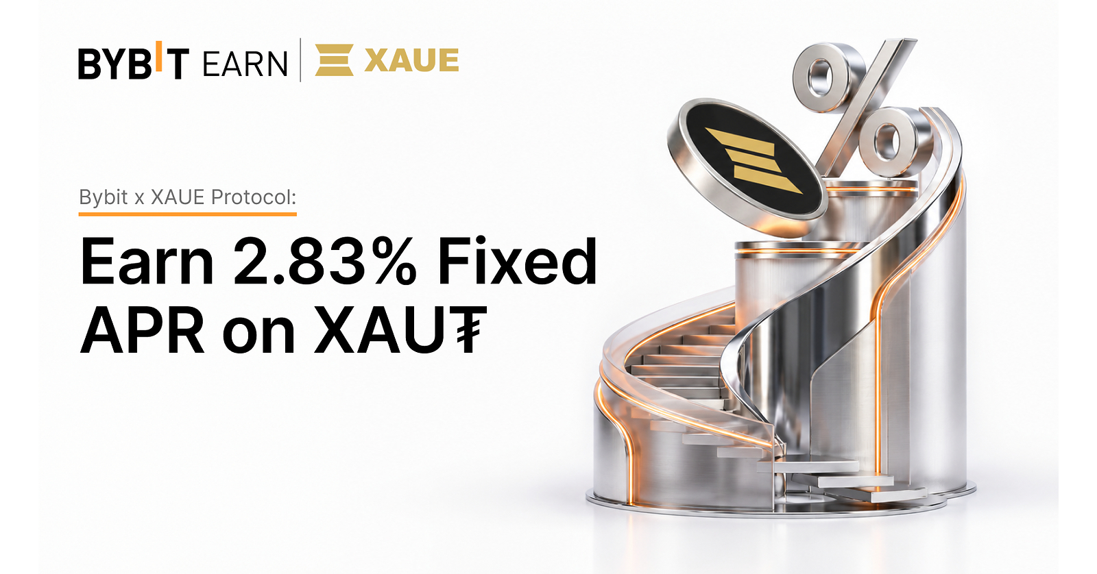 Bybit Partners with XAUE Protocol to Offer 2.83% Fixed APR on XAUT Savings