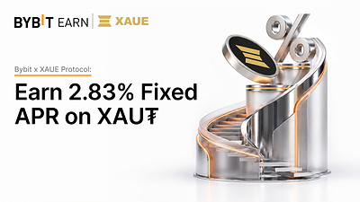Bybit Partners with XAUE Protocol to Offer 2.83% Fixed APR on XAUT Savings