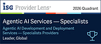 Tredence Named as an Industry Leader in ISG Provider Lens® Agentic AI Services  Tredence Named as an Industry Leader in ISG Provider Lens® Agentic AI Services Tredence recognized as Leader in ISG Provider Lens Agentic AI Services Specialists 2026