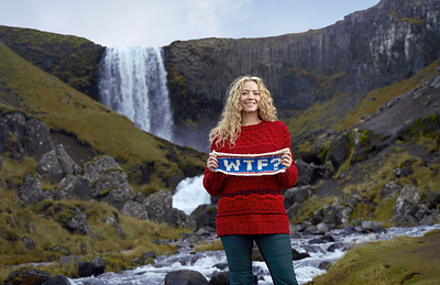 ICELAND IS SENDING KNITTERS INTO THE WORLD'S MEETINGS TO GIVE PEOPLE TIME BACK
