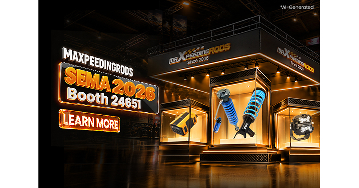 MaXpeedingrods to Showcase Performance and Off-Road Products at SEMA 2026