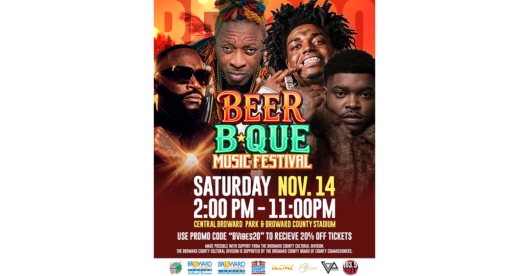Beer B Que Music Festival returns for seventh year with Rick Ross, Kodak Black, Elephant Man and Bossman Dlow