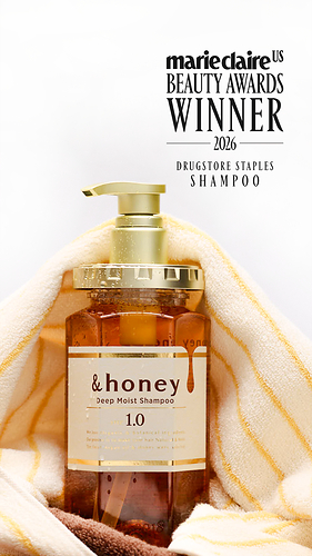 &honey Deep Moist Shampoo Named Best Drugstore Shampoo in Marie Claire Beauty Awards 2026 &honey Deep Moist Shampoo Named Best Drugstore Shampoo in Marie Claire Beauty Awards 2026