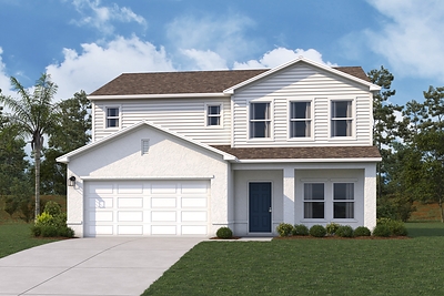 Morrison Plan Exterior Rendering | New Homes in Lake Wales, FL | Belle Lago by Century Complete Morrison Plan Exterior Rendering | New Homes in Lake Wales, FL | Belle Lago by Century Complete