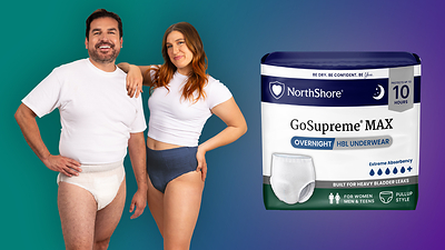 NorthShore Launches the First Adult Underwear Built to Hold Up to 3 Full Bladder Releases