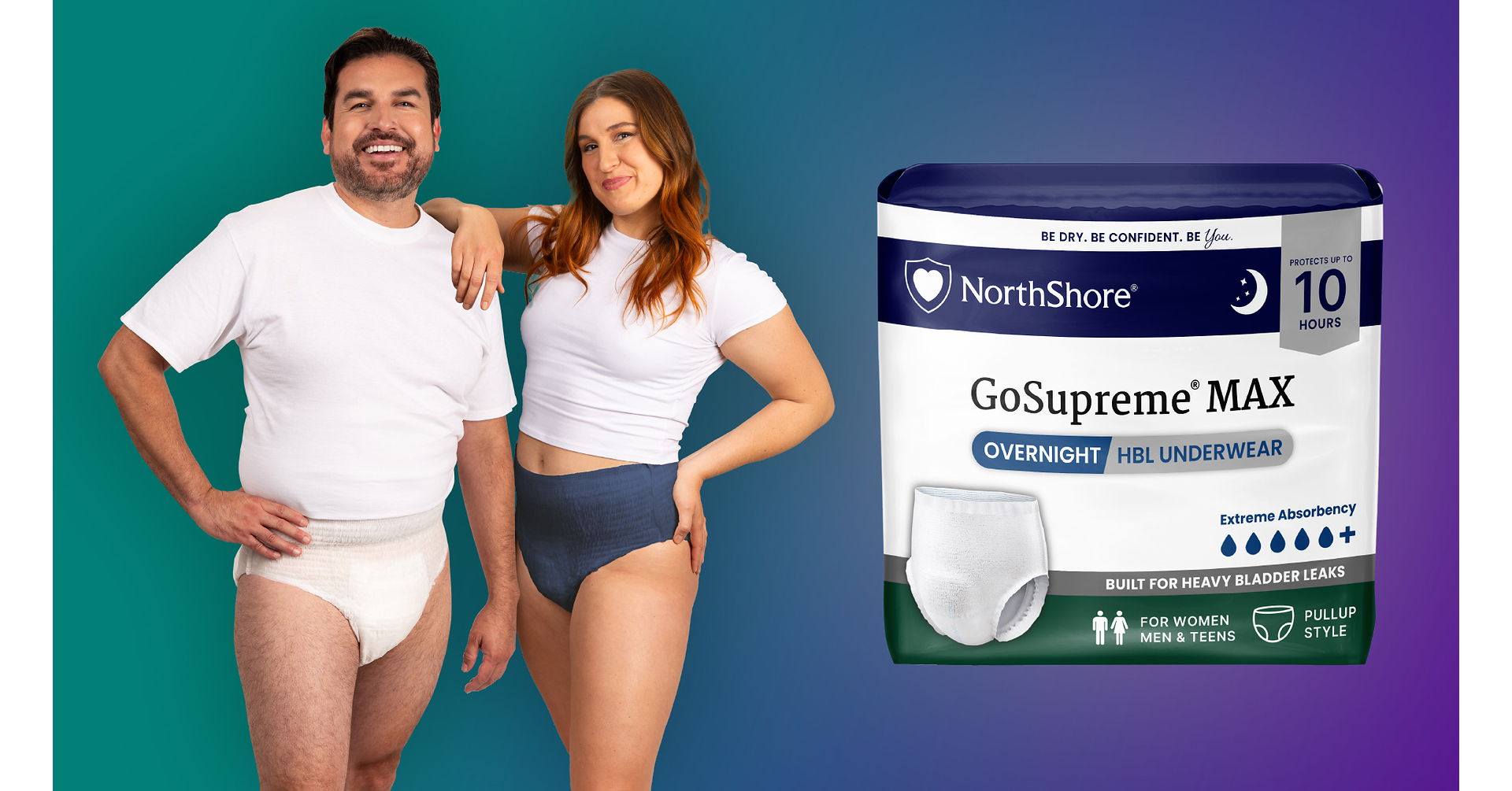NorthShore Launches the First Adult Underwear Built to Hold Up to 3 Full Bladder Releases