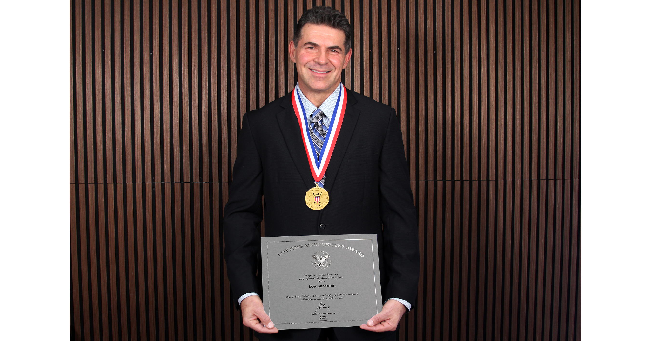 Debt.com President Don Silvestri Honored with President's Volunteer Service Award