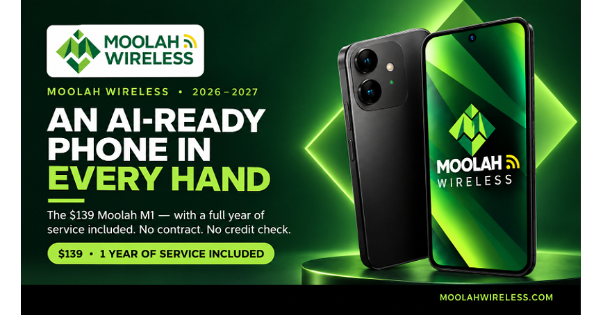 Moolah Wireless Sets Out to Put an AI-Ready Phone in Every Hand