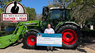 AGCO Names Georgia Educator Ben Brand Inaugural Ag Mechanics Teacher of the Year