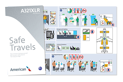 The Interaction Group Partners with American Airlines to Refresh Passenger Safety Briefing Cards