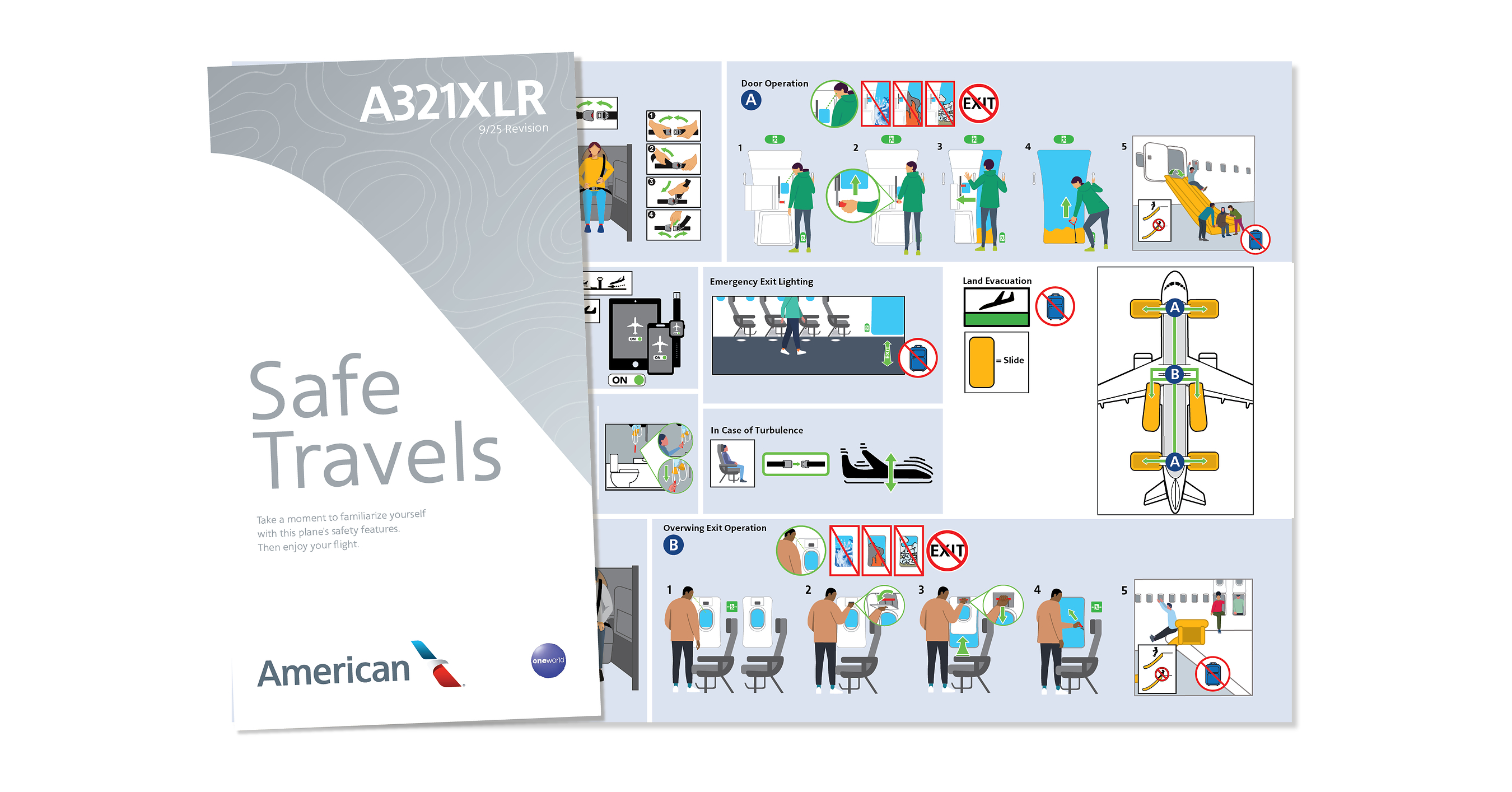 The Interaction Group Partners with American Airlines to Refresh Passenger Safety Briefing Cards