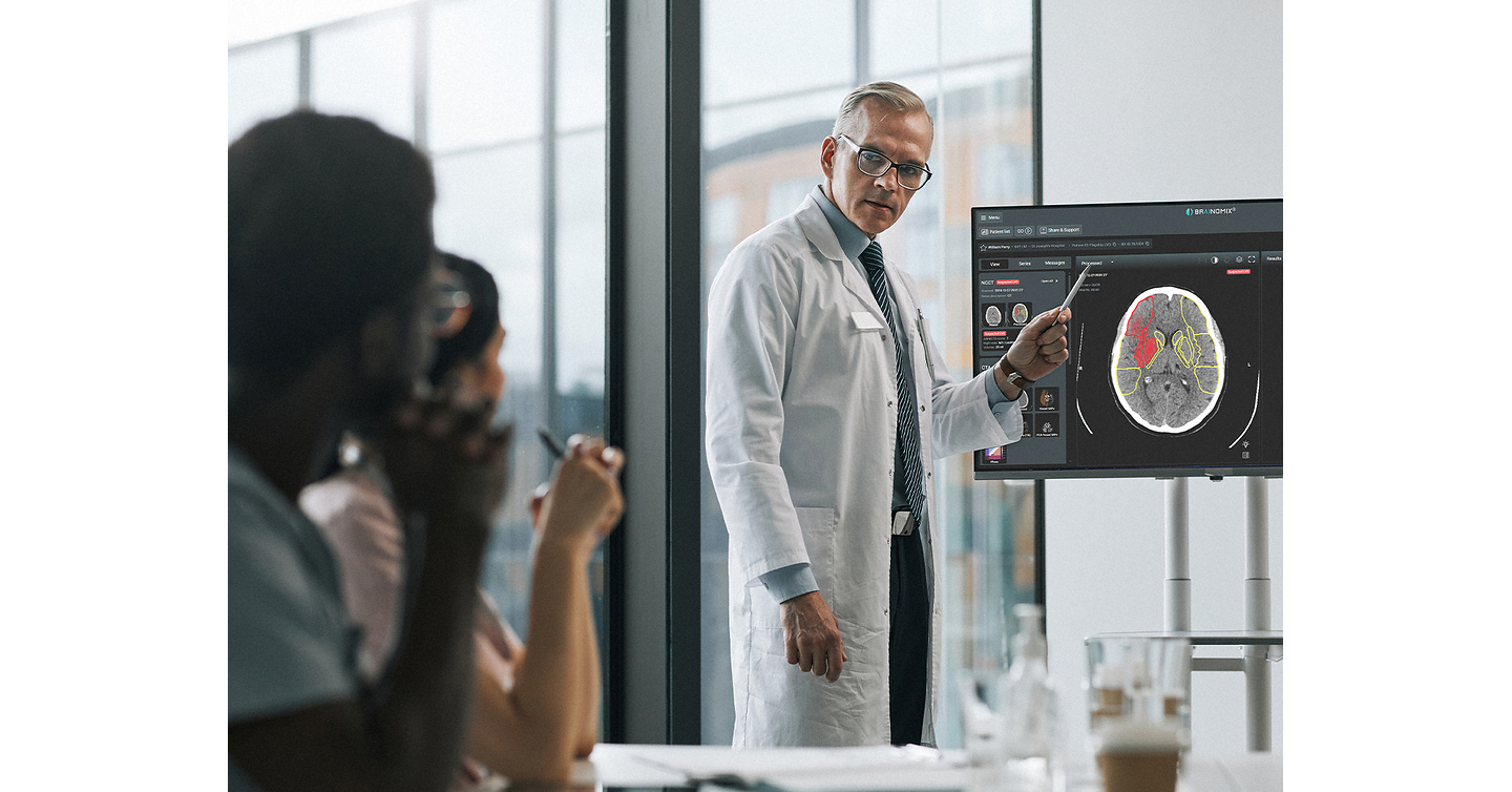 Brainomix AI Imaging Analysis of Phase 3 CHARM Trial Identifies Promising Treatment Signals in Severe Stroke Patients