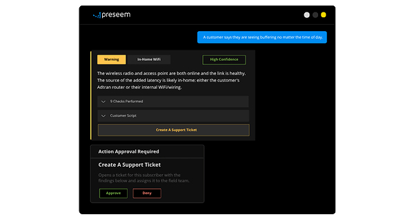 Preseem Launches Amplify AI, Starting With a Support Assistant That Names the Fault on Every ISP Support Call