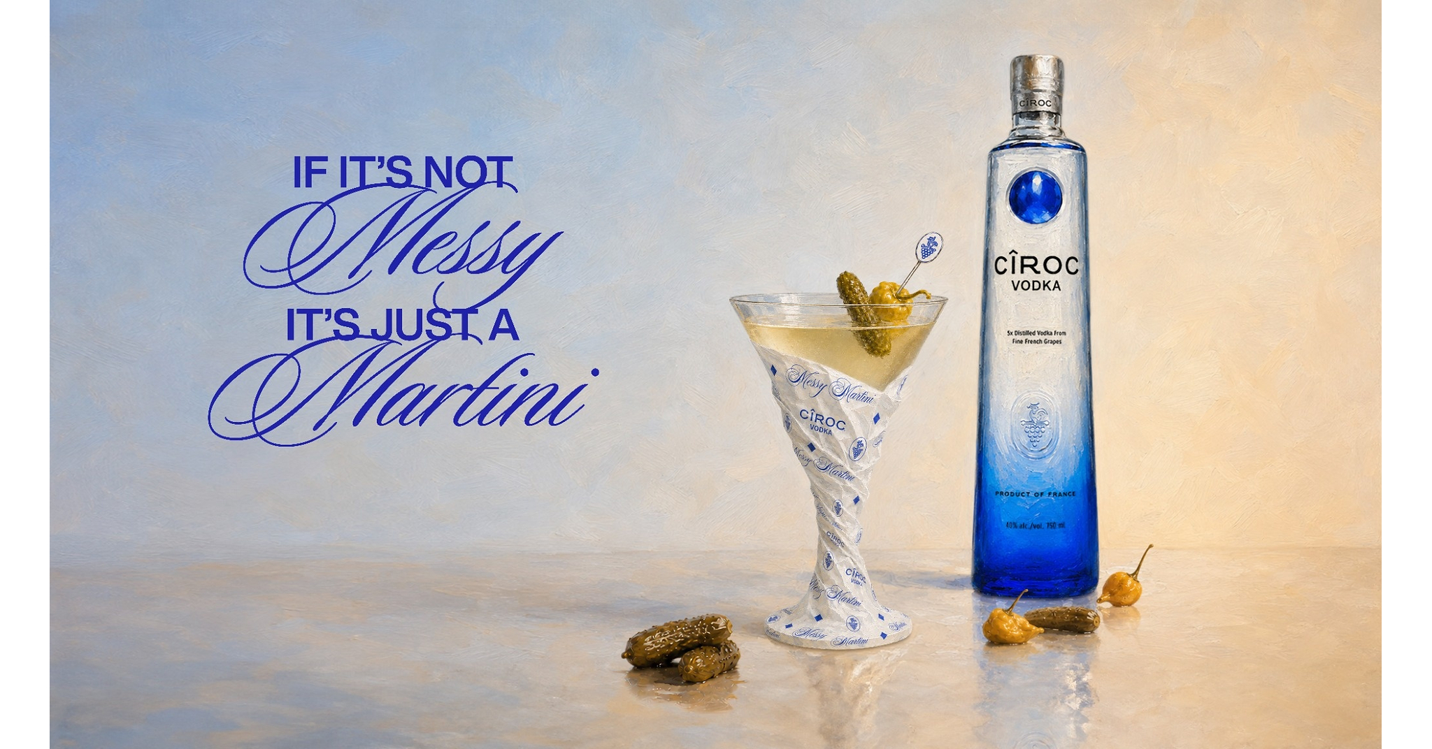 CÎROC DEBUTS THE MARTINI MACHINI AND NEW MESSY MARTINI IN PARTNERSHIP WITH DAVE'S HOT CHICKEN