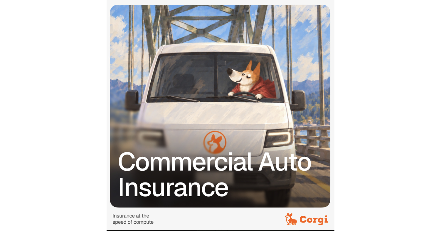 Corgi Insurance Launches Business Auto Insurance for Contractors and Service Fleets