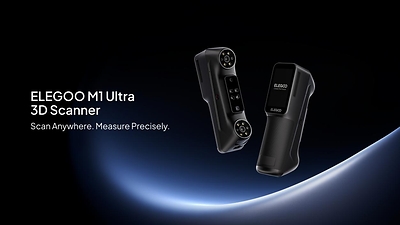 ELEGOO Unveils All-in-One Smart 3D Scanner M1 Ultra, Delivering Precision and Versatility for Creators