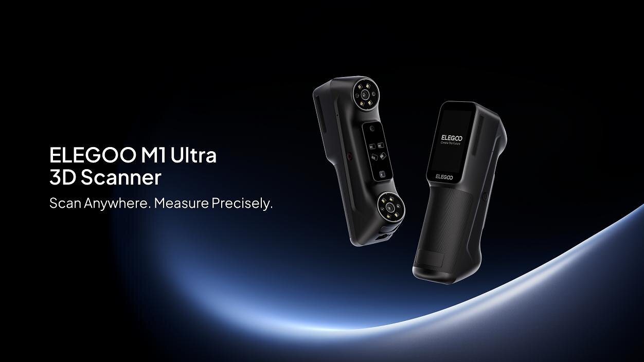 ELEGOO releases M1 Ultra 3D scanner for high-precision modeling