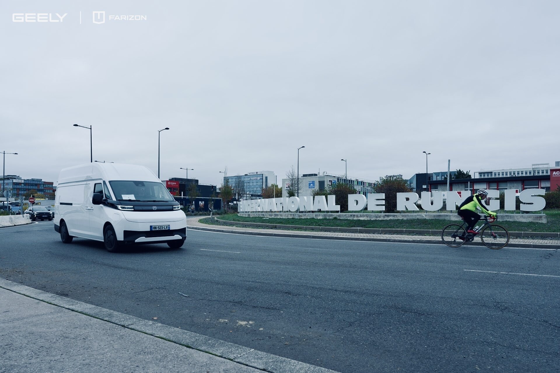 Geely Farizon präsentiert neuen Elektro-Transporter SV 2027 in Frankreich