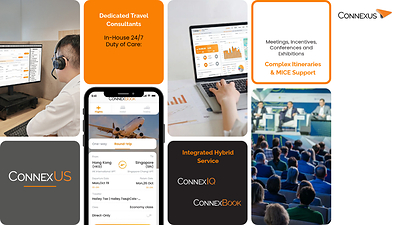 Connexus Introduces 'ConnexUS': Redefining Business Travel Management with High-Touch Human Expertise Connexus Introduces 'ConnexUS': Redefining Business Travel Management with High-Touch Human Expertise