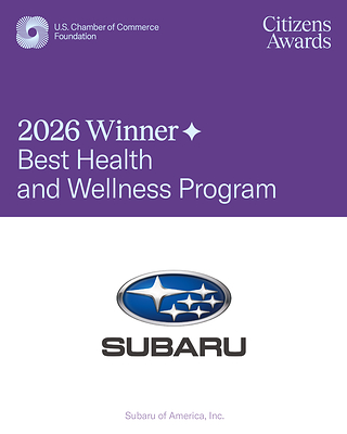 SUBARU OF AMERICA RECOGNIZED BY U.S. CHAMBER OF COMMERCE FOUNDATION FOR PARTNERSHIP WITH BLOOD CANCER UNITED