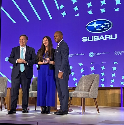 The 2026 U.S. Chamber of Commerce Foundation’s Corporate Citizens Award for Best Health and Wellness Program recognizes the work done by Subaru and Blood Cancer United® through the previous year’s Subaru Loves to Care® initiative, providing comfort and support to more than 550,000 cancer patients and their families nationwide.