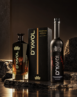D'YAVOL Spirits Brings its Award-Winning Single Estate Vodka and Inception Blended Malt Scotch to the USA