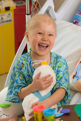 My Special Aflac Duck® Puts Love and Care in the hands of Children at Riley Hospital