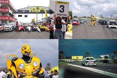 FULL THROTTLE FUN: From Single seaters & Levitas Cup racers lining the starting grid to a towering Bumble bee mascot stealing the spotlight, R1 of the CTR JK TYRE FMSCI INDIAN NATIONAL CAR RACING CHAMPIONSHIP 2026 blended serious motorsport with fam friendly carnival energy.