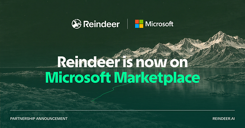 Reindeer is now on Microsoft Marketplace Reindeer is now on Microsoft Marketplace