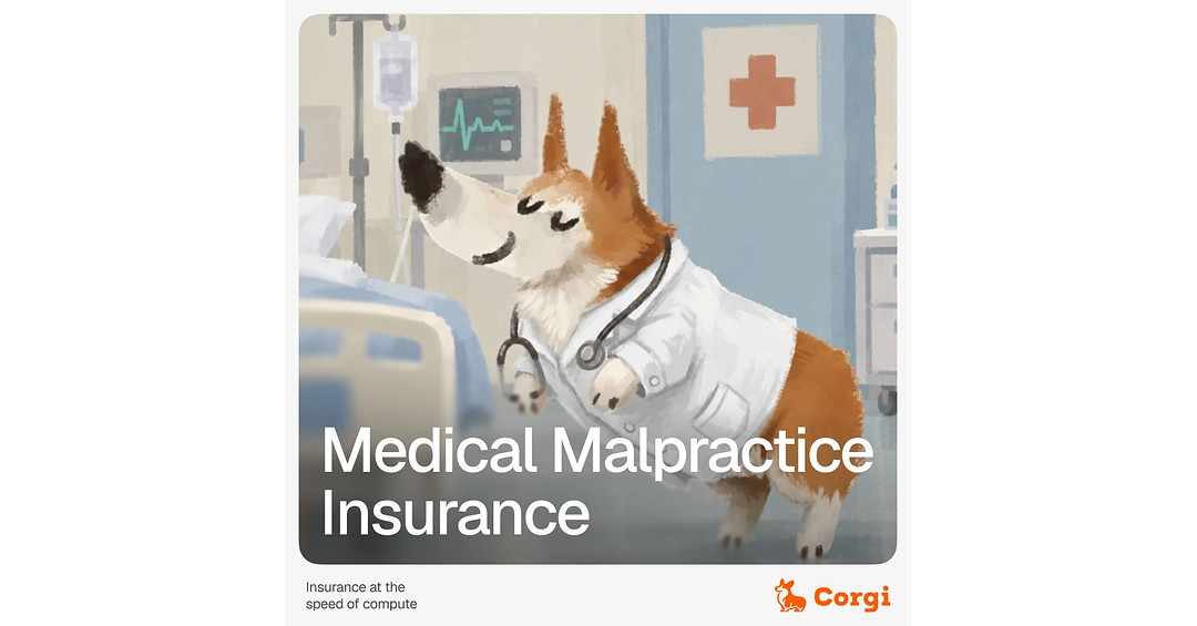 Corgi Insurance Launches Medical Malpractice Coverage for Healthcare Practices