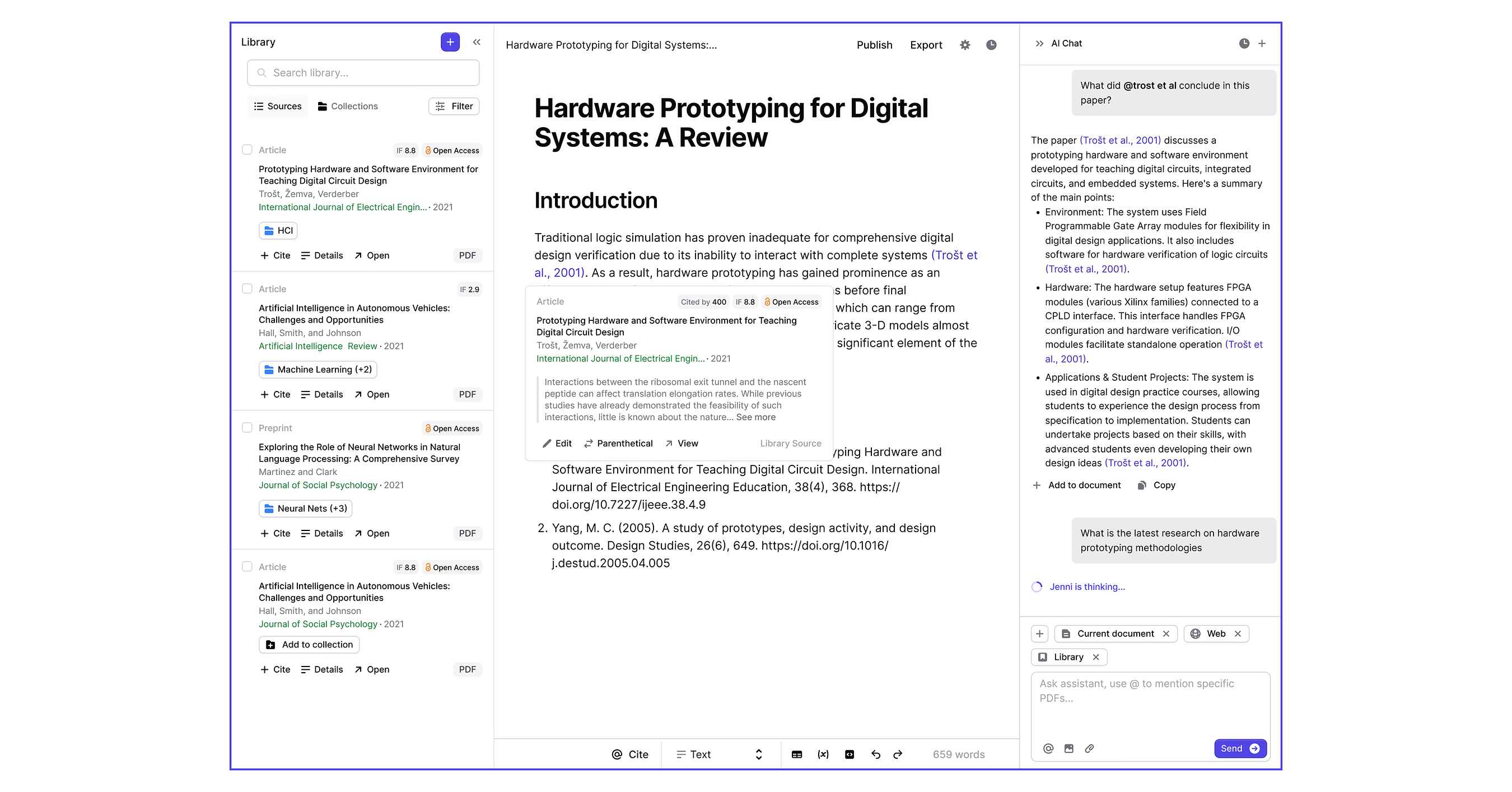 Digital Science acquires Jenni AI, connecting 8 million students and researchers to the published research record