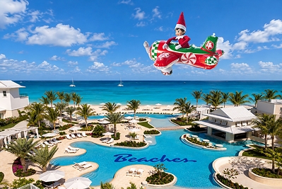 The Elf on the Shelf® Returns to Beaches® Resorts for Another Season of Caribbean Holiday Magic